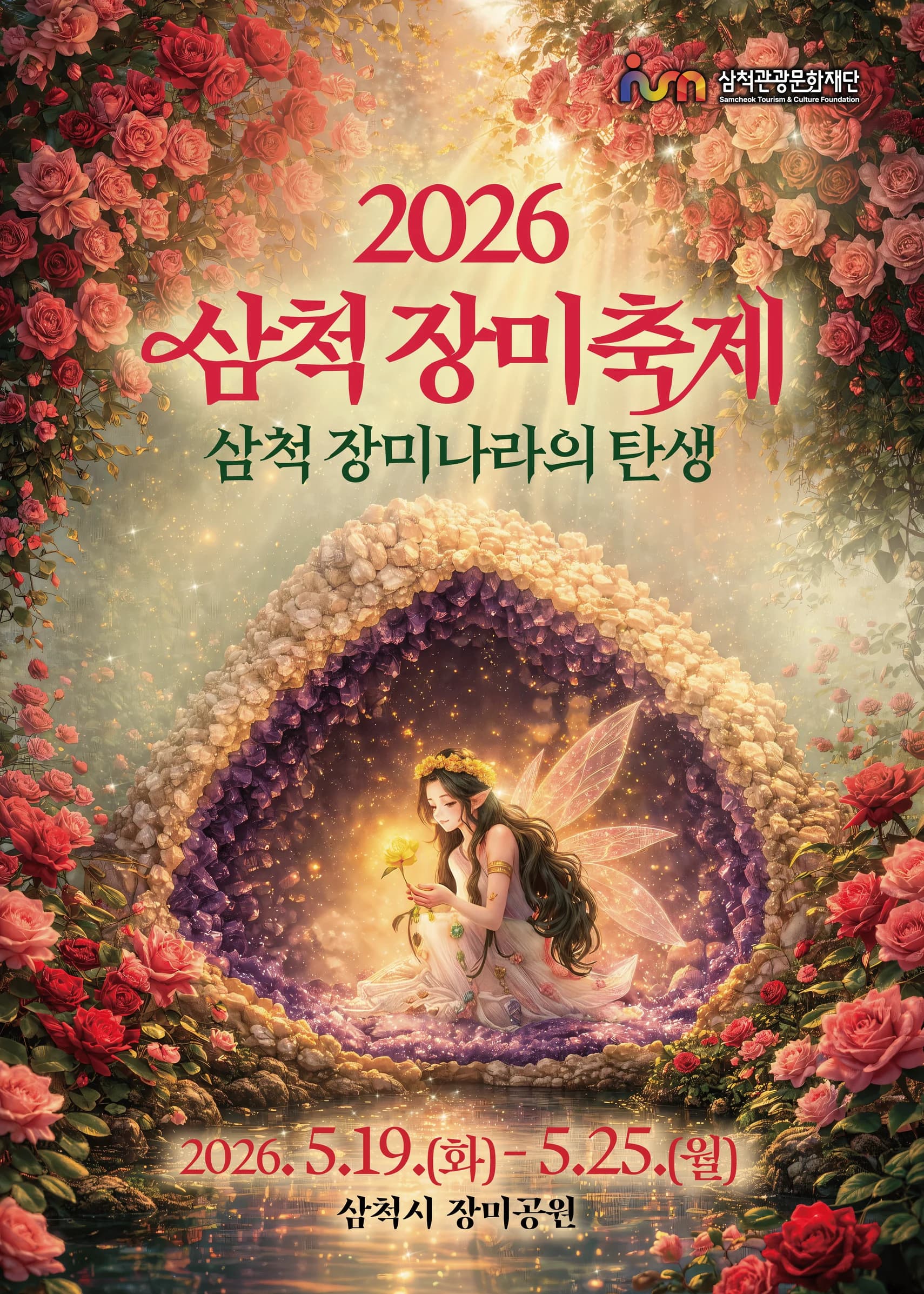 삼척 장미축제 포스터